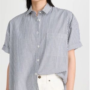 PISTOLA SIZE SMALL button up short sleeve shirt.